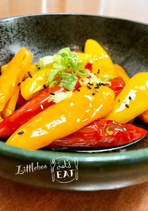 レンジで簡単✿パプリカの和風マリネ✿-レシピのメイン写真