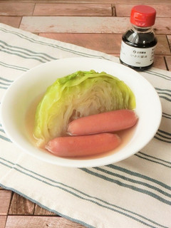 材料4つ★ウィンナーとキャベツのポトフ風-レシピのメイン写真