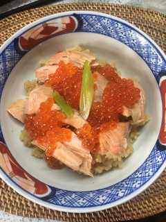 サーモンといくらのはらこ飯-レシピのメイン写真