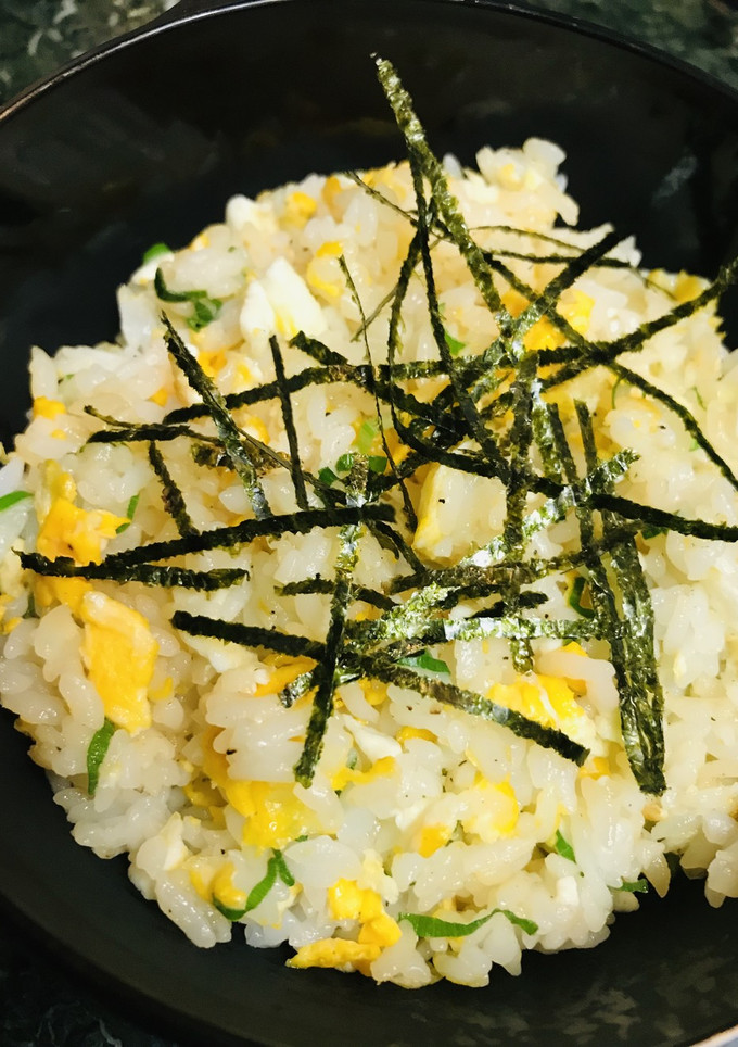【お弁当】サッと作るネギ玉子チャーハン-レシピのメイン写真