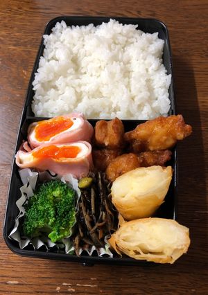 中学生男子弁当☆20191107-レシピのメイン写真