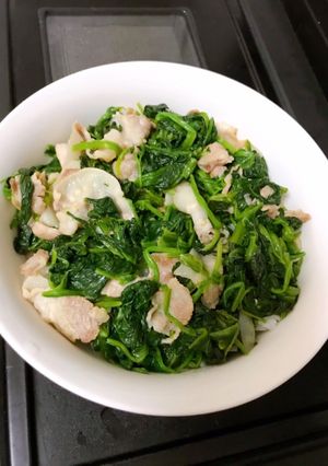 ポパイ丼-レシピのメイン写真