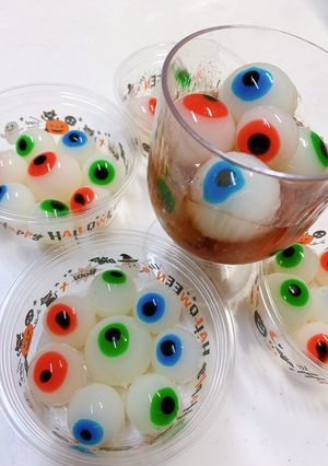 目玉 カルピスゼリー-レシピのメイン写真