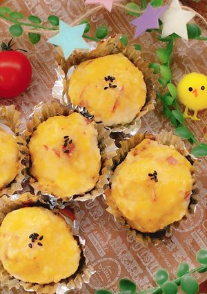 秋食材deスイートポテトチキン♪-レシピのメイン写真