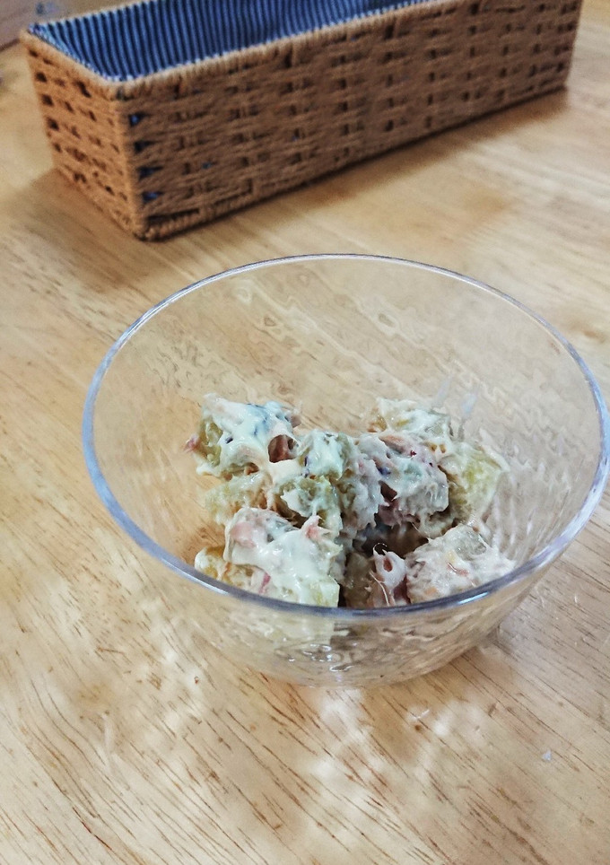 余った焼き芋で簡単サツマイモとツナサラダ-レシピのメイン写真