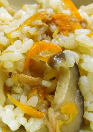 【病院】かやくごはん【給食】-レシピのメイン写真