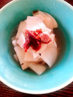 カブのはちみつ梅酢和え-レシピのメイン写真