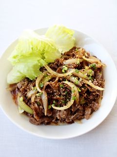 簡単に美味しい【牛肉と玉ねぎの甘辛炒め】-レシピのメイン写真