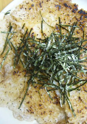 ぺちゃんこ　焼きおにぎり-レシピのメイン写真
