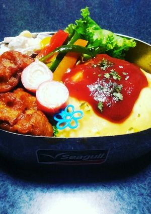 高校生男子弁当❗2-83-レシピのメイン写真