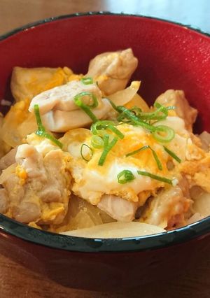パパにオススメ！簡単親子丼-レシピのメイン写真
