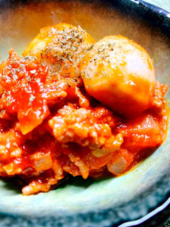 里芋と挽肉のトマト煮-レシピのメイン写真