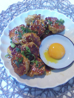 照焼き鶏ひきつくね-レシピのメイン写真