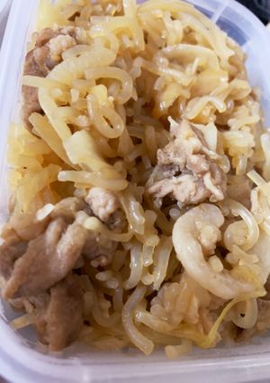 丼にしてもOK！豚肉白滝-レシピのメイン写真