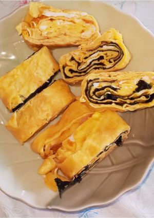簡単味海苔卵焼き-レシピのメイン写真