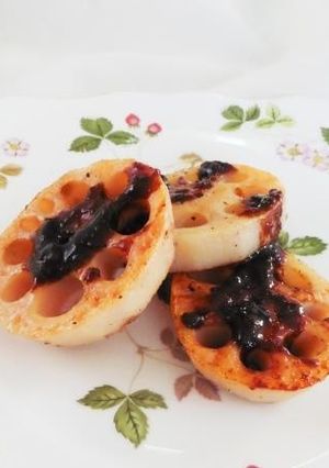レンコンのステーキ！味噌生姜ドレッシング-レシピのメイン写真