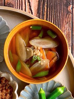 切り干し大根戻し汁活用*根菜醤油麹スープ-レシピのメイン写真