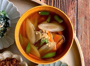 切り干し大根戻し汁活用*根菜醤油麹スープ-レシピのメイン写真