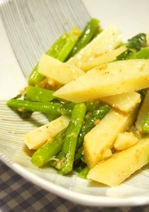 じゃが芋とかぶの葉のナムル♪-レシピのメイン写真
