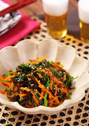 昆布巻きリメイク♪簡単和風ナムル-レシピのメイン写真