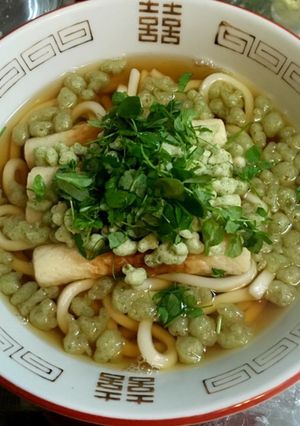 脳内再生ちくわ磯辺揚げうどん-レシピのメイン写真