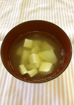 【離乳食中期】みそスープ-レシピのメイン写真