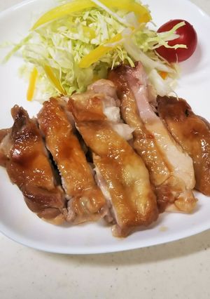 お酢でさっぱり照り焼きチキン～甘酢タレ～-レシピのメイン写真