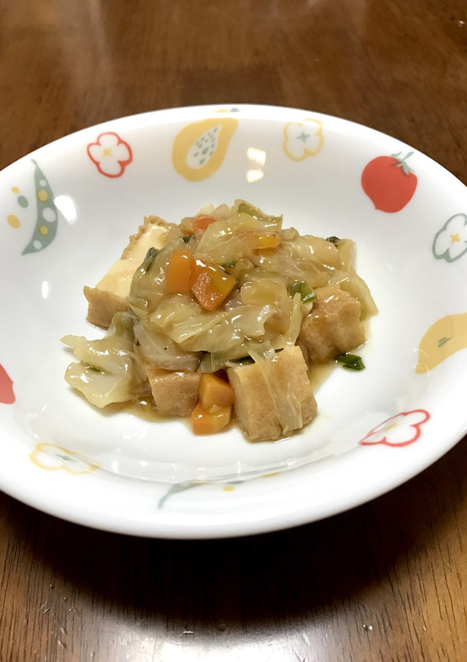 厚揚げと野菜のうま煮☆-レシピのメイン写真