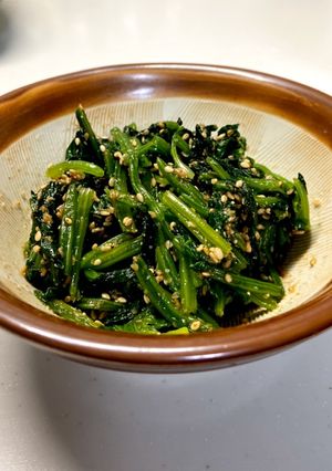 ほうれん草のごま和え-レシピのメイン写真