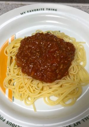 ミートスパゲティ-レシピのメイン写真