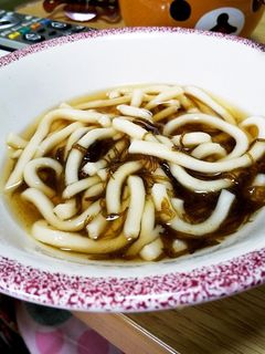 もずく酢うどん-レシピのメイン写真