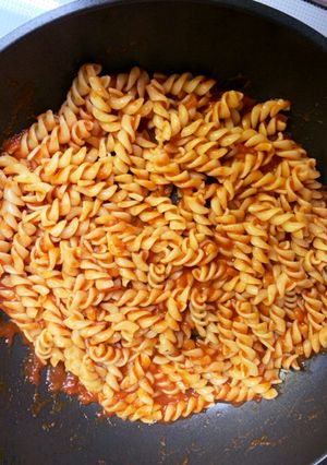 余ったマカロニとトマトソースで作れちゃう-レシピのメイン写真