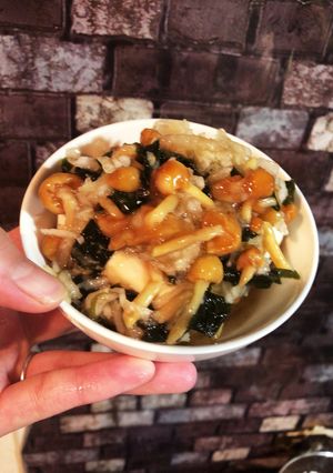 なめことワカメのおろし冷奴-レシピのメイン写真