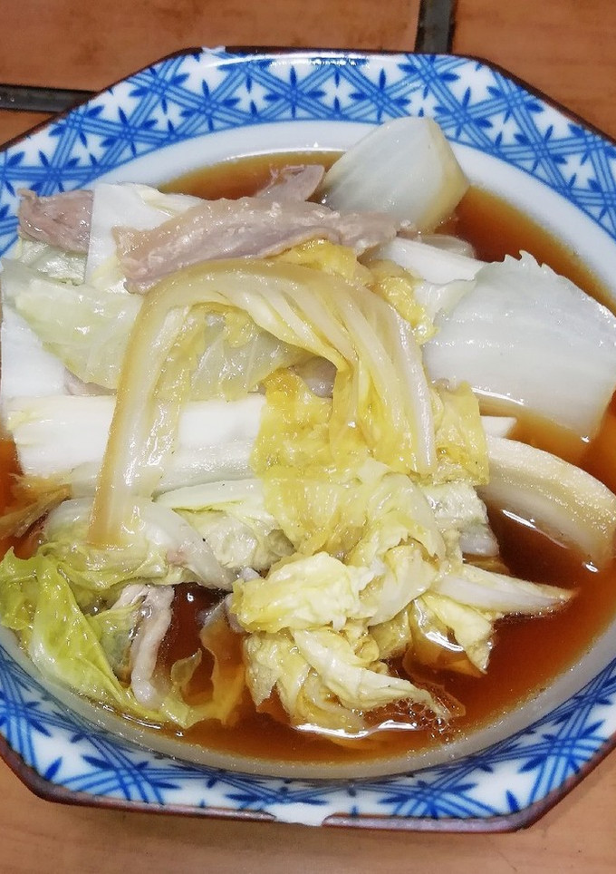 白菜と豚肉の蒸し鍋-レシピのメイン写真