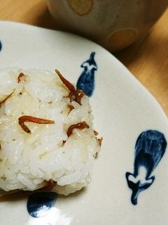 佃煮のおにぎり♪-レシピのメイン写真