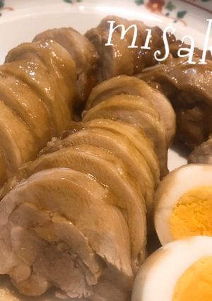 圧力鍋☆de☆簡単！鶏チャーシュー-レシピのメイン写真