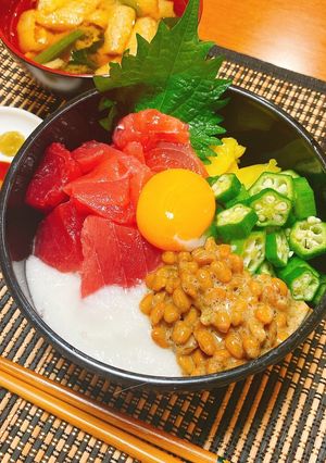 簡単☆うまい！健康的な爆弾丼☆★-レシピのメイン写真