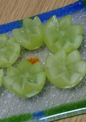 シャインマスカットで❢お花を作ろっ*✲ﾟ-レシピのメイン写真