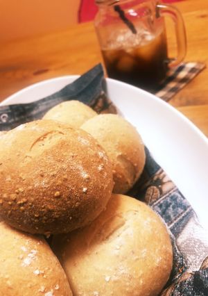 グラハム丸パン-レシピのメイン写真