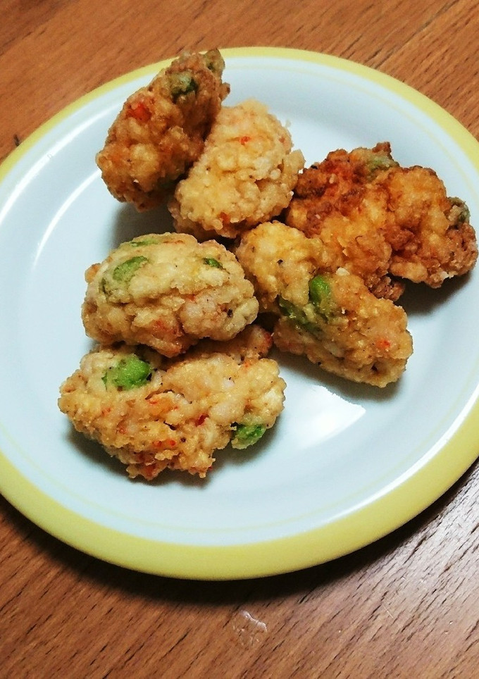 豆腐とエビの落とし揚げ-レシピのメイン写真