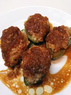 ピーマン肉詰め✿すき焼きのたれで-レシピのメイン写真
