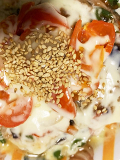 全てレンジ肉詰め豆腐餃子風ドーム蒸し-レシピのメイン写真