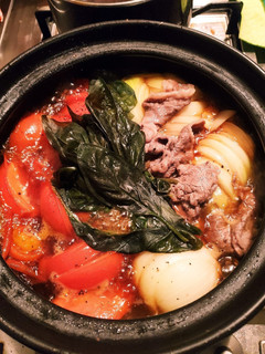 簡単すぎてゴメンなさい♡トマトすき焼き!-レシピのメイン写真