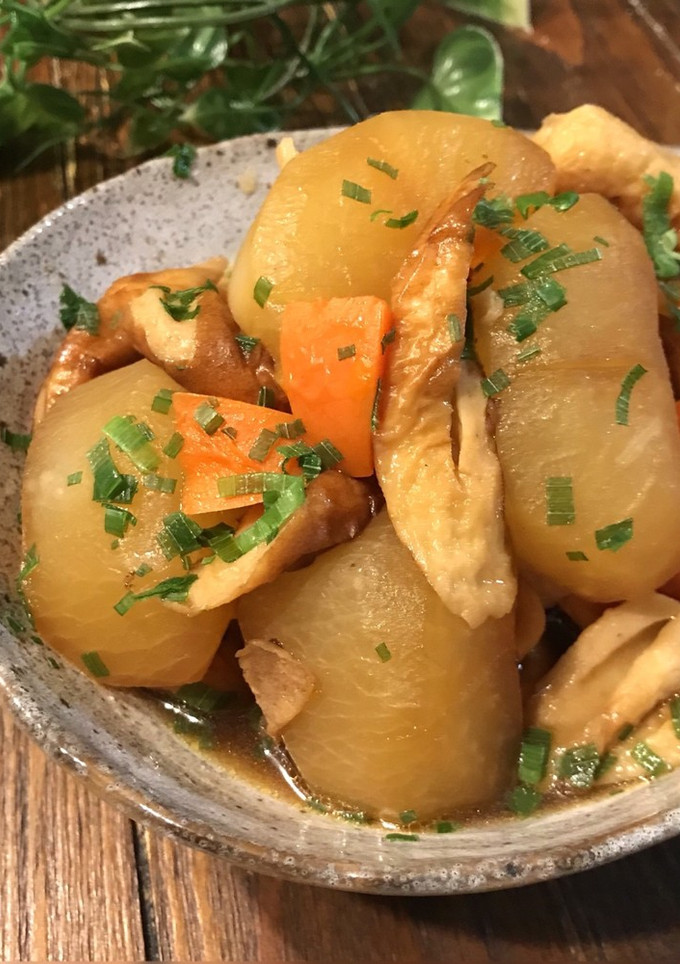 時短で染み染み♡大根とちくわの煮物-レシピのメイン写真