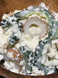 ゴーヤーのチーズ白和え-レシピのメイン写真