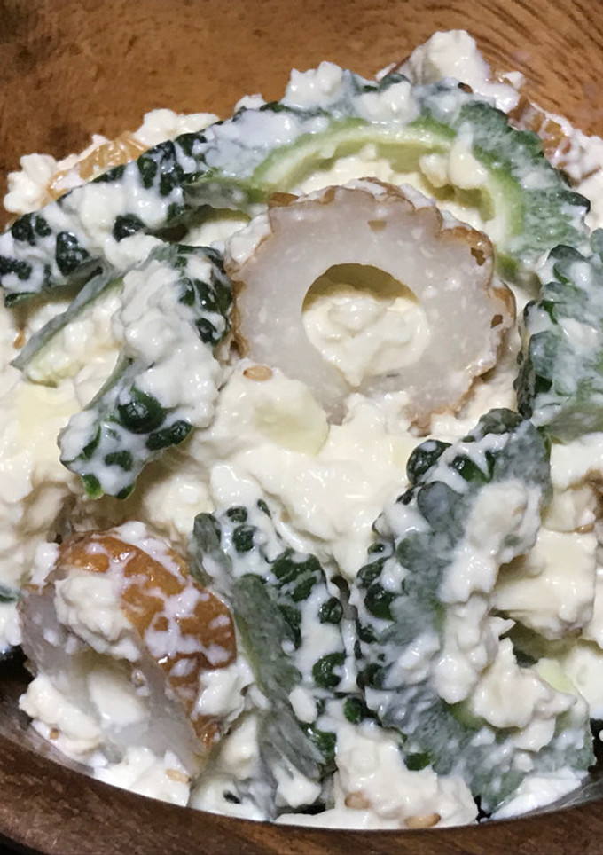 ゴーヤーのチーズ白和え-レシピのメイン写真