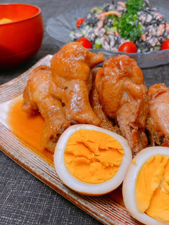 手羽先のさっぱり煮-レシピのメイン写真