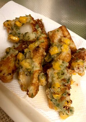 子供も大好き!!竹輪の磯辺コーン揚げ-レシピのメイン写真