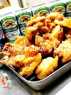 大人の給食❤柚子胡椒!鶏肉の唐揚げ。ஐஃ-レシピのメイン写真