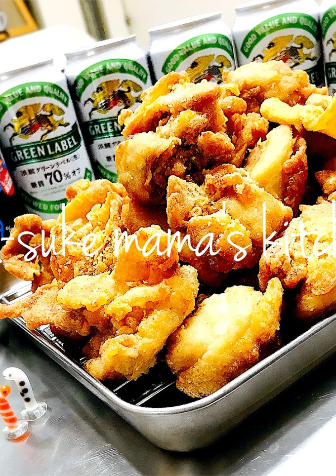 大人の給食❤柚子胡椒！鶏肉の唐揚げ｡ஐஃ-レシピのメイン写真